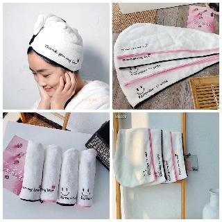Khăn Quấn Khô Tóc Tiện Lợi