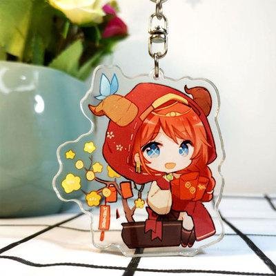(Mica trong acrylic) Móc khóa Identity V quà tặng xinh xắn dễ thương in hình anime chibi nhiều mẫu M02