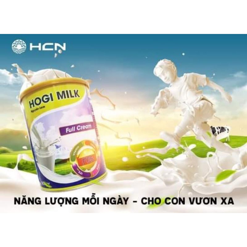 Sữa béo   nguyên kem HOGI MILK  900gr .Giá niêm yết là 490k .Giá dùng thử 210k