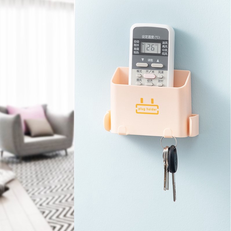 Kệ Đựng Đồ Điều Khiển Từ Xa Gắn Tường 5 Trong 1 Đa Năng Sắp Xếp Gọn Gàng Cho Nhà Ở