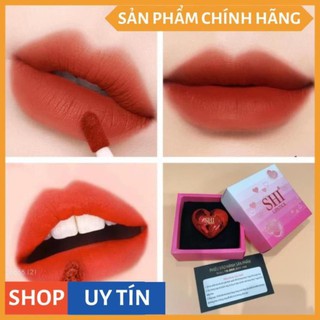 Son trái tim SHI (Hàng Mới Về) Son Môi Dưỡng Ẩm Chống Nước Lâu Trôi Tiện Dụng Chất Lượng Cao V V V