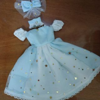 Đầm tiểu thư cho búp bê bjd