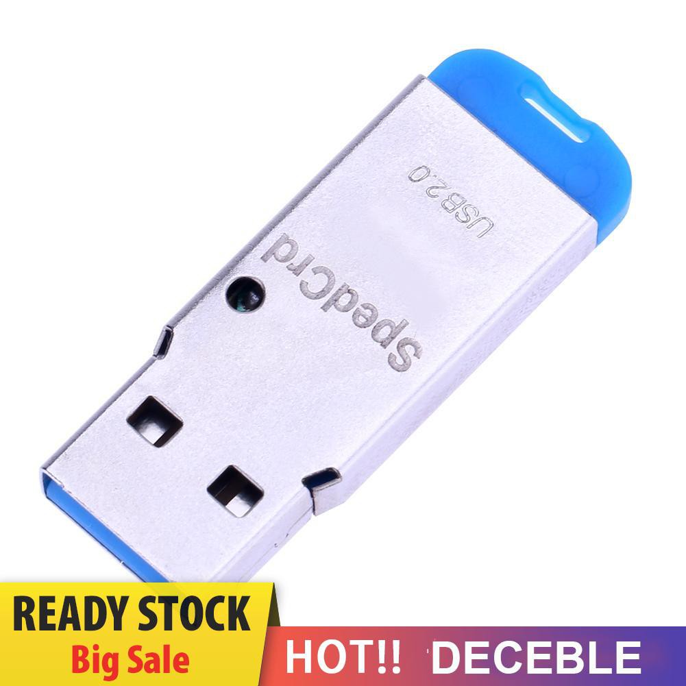 Hộp Kim Loại Mini Đựng Thẻ Nhớ Sd / Tf Usb 2.0 Siêu Nhẹ | BigBuy360 - bigbuy360.vn