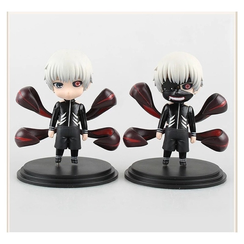 Set 2 Mô Hình Đồ Chơi Nhân Vật Kaneki Ken Trong Phim Hoạt Hình "Tokyo Ghoul"