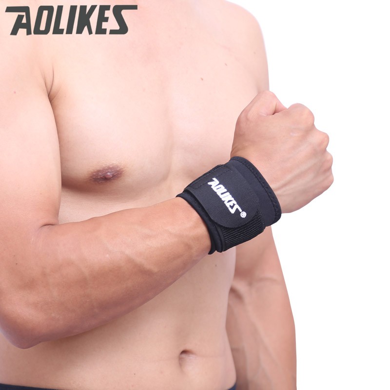 Đai quấn cổ tay AOLIKES A-7936 bảo vệ hỗ trợ khớp cổ tay khi chơi thể thao sport pressure wrist