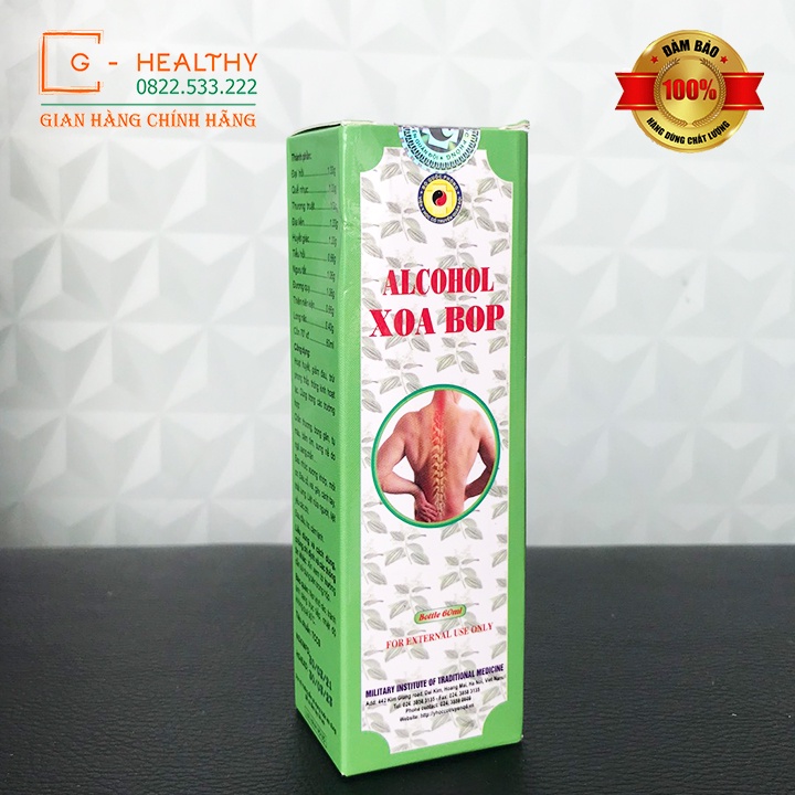 Cồn Xoa Bóp Viện Y Học Cổ Truyền Quân Đội - G HEALTHY