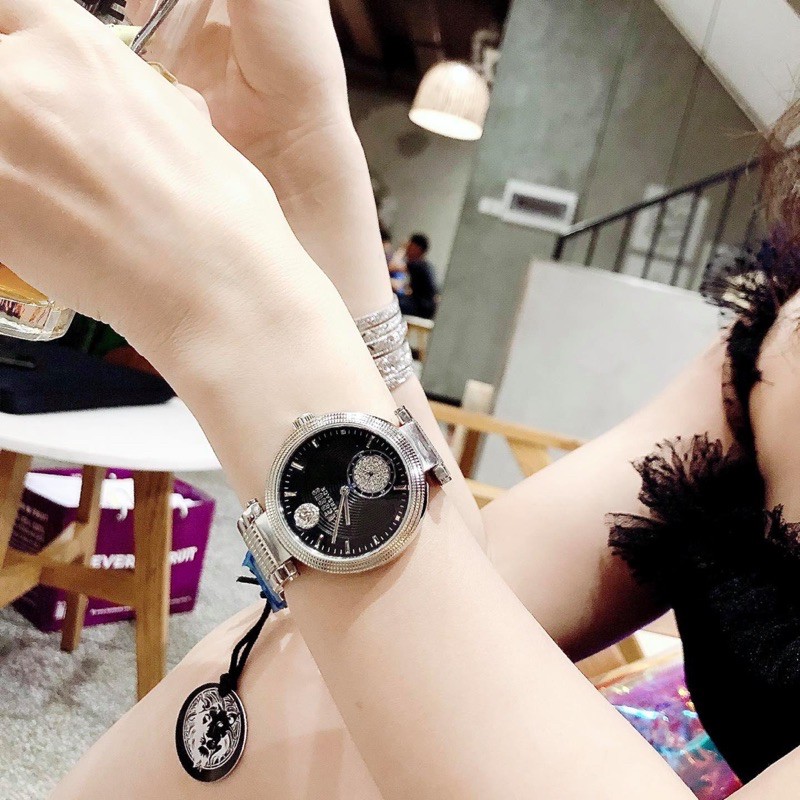 Đồng Hồ Versus by Versace Chính Hãng Nữ VSP791418 Star Ferry Analog Black Dial Ladies Watch