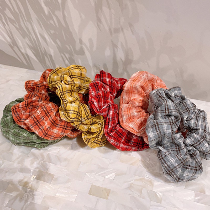 [Mã FASHIONCB232 hoàn tối đa 15K xu đơn 50K] INS Scrunchies Dây buộc tóc hoa | BigBuy360 - bigbuy360.vn