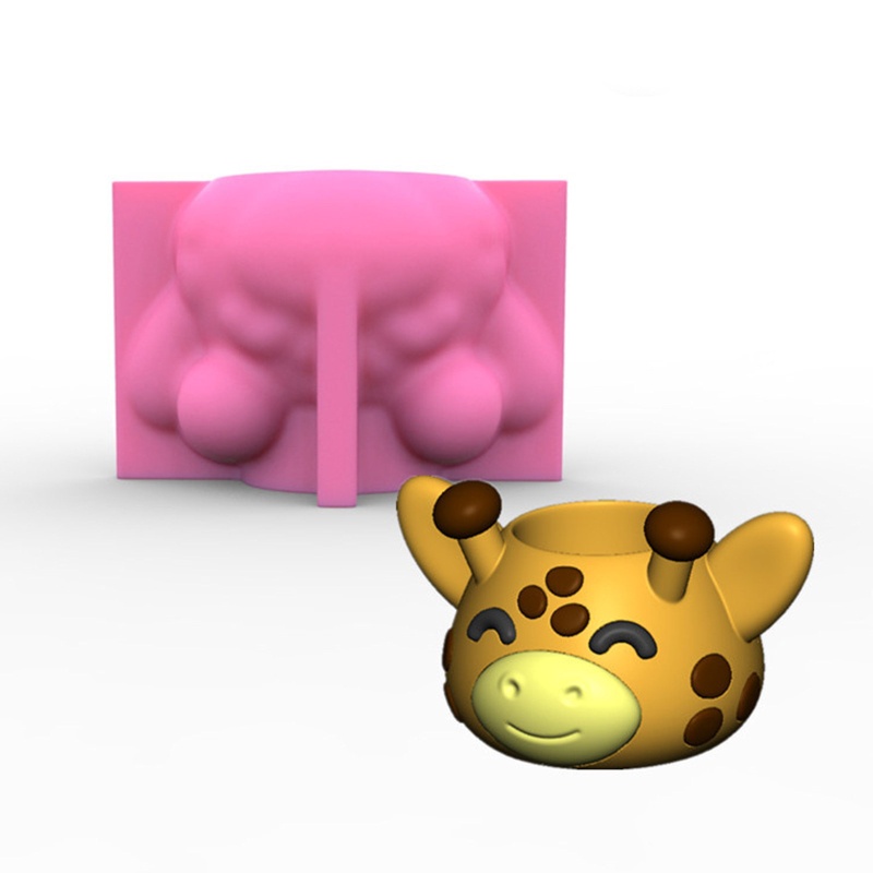 Khuôn Silicone Làm Chậu Hoa Diy