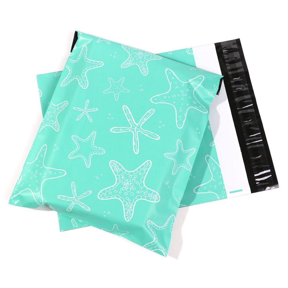 Set 10 Túi Đựng Thư Tự Dính In Họa Tiết