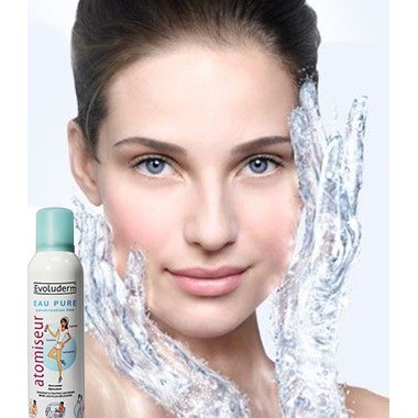 Xịt khoáng Evoluderm Atomiseur Eau Pure , Xịt khoáng giúp dưỡng ẩm cấp nước và làm dịu làn da 150 - 400ml | BigBuy360 - bigbuy360.vn