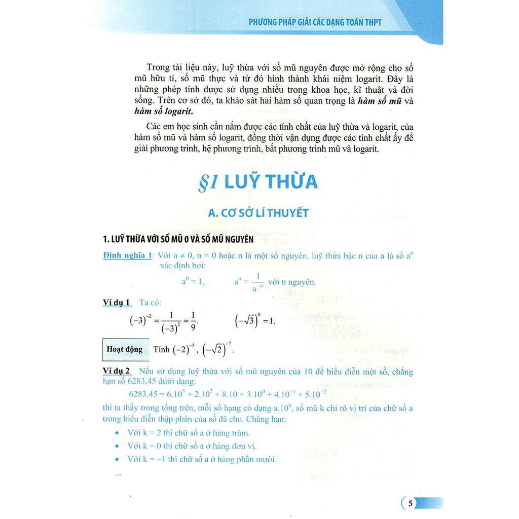 Sách:Phương Pháp Giải Các Dạng Toán THPT: Mũ Và Logarit