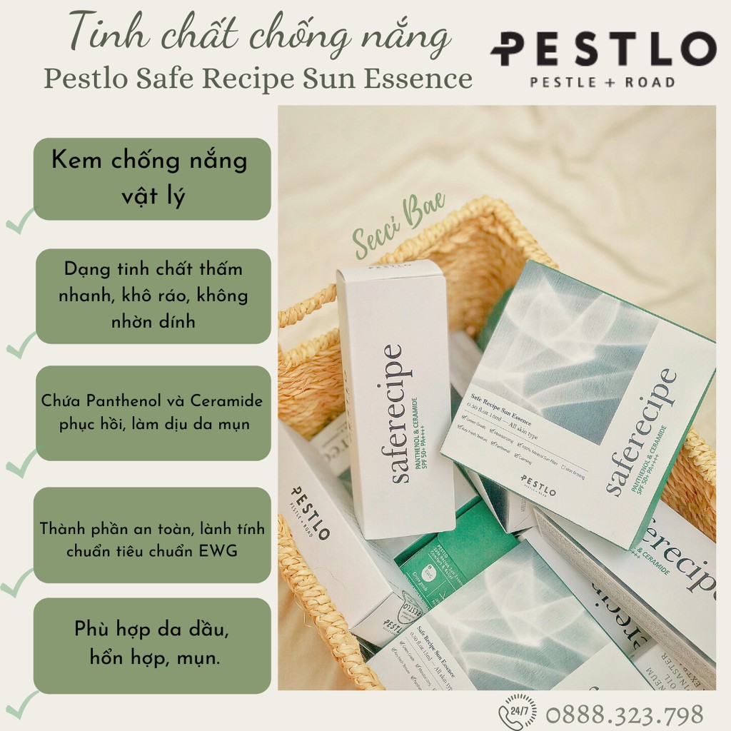 Tinh chất chống nắng Pestlo Safe Recipe Sun Essence ( Saferecipe ) | BigBuy360 - bigbuy360.vn