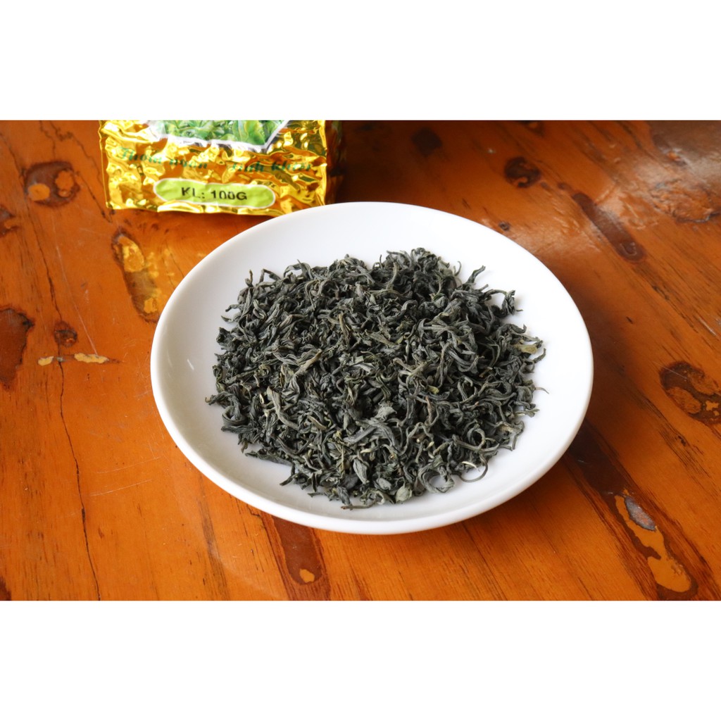 TRÀ TÂN CƯƠNG ĐỆ NHẤT The Lover Tea 100g - Chè Tân Cương chính hiệu, chè Thái nước xanh như ngọc