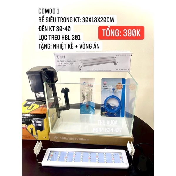 Combo Bể siêu trong
