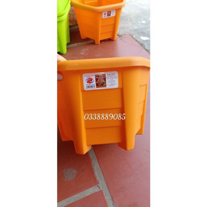 Chậu nhựa hoa Lục giác - hàng chính hãng Z111, hàng đẹp và cứng