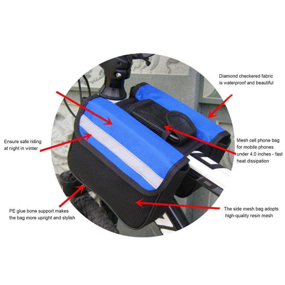 Túi Đựng Đồ Hai Mặt Chống Thấm Nước Gắn Xe Đạp VANES1