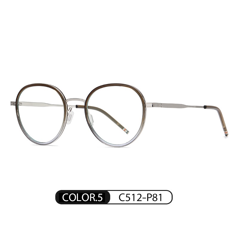 Kính mắt ZELIN TJ819 gọng tròn siêu nhẹ thời trang