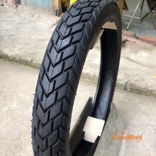 Lốp gai chân chó/mũi tên cho bánh trước 2.75-18 các dòng minsk, husky, suzuki...