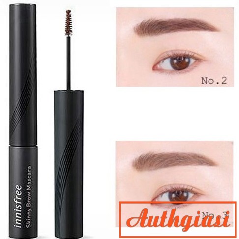 Mascara Chuốt Lông Mày INNISFREE SKINNY BROW MASCARA Siêu Mảnh Đổi Màu Chân Mày | BigBuy360 - bigbuy360.vn