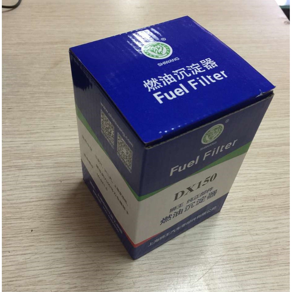 Lọc nhiên liệu  xe tải TMT, foton, aumark, ollin 1.5 tấn đến 2.5 tấn, lọc dầu DX150. Lỗ ren M16, thân d81*L130
