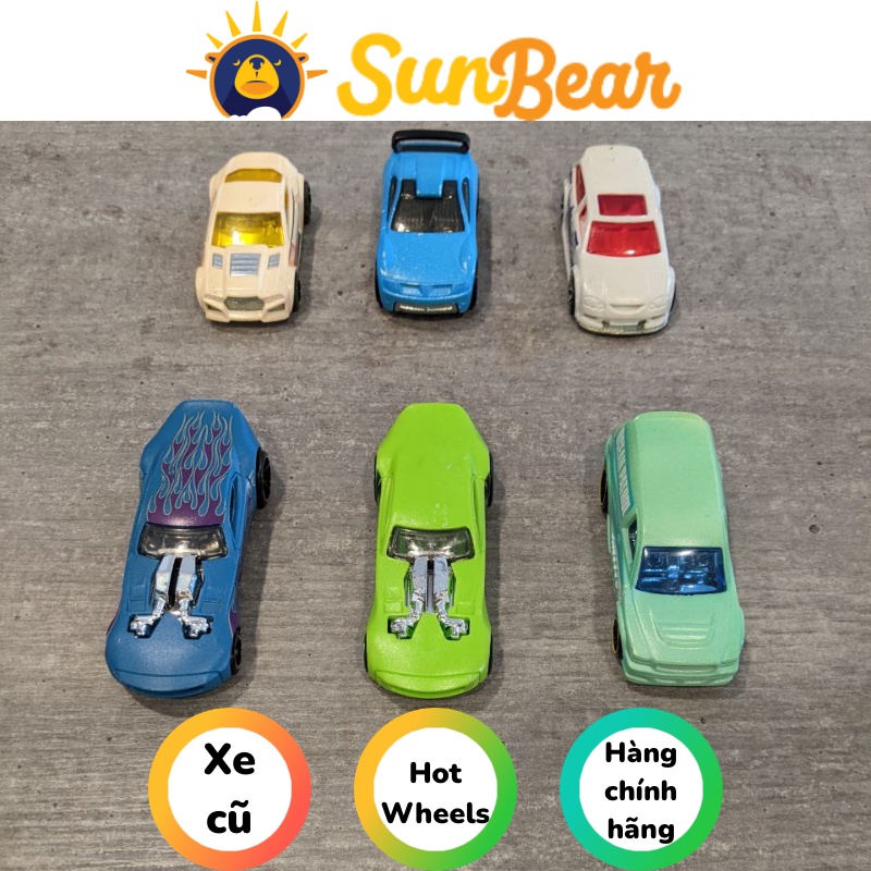 Đồ chơi xe ô tô đổi màu Hot Wheels - Sun Bear
