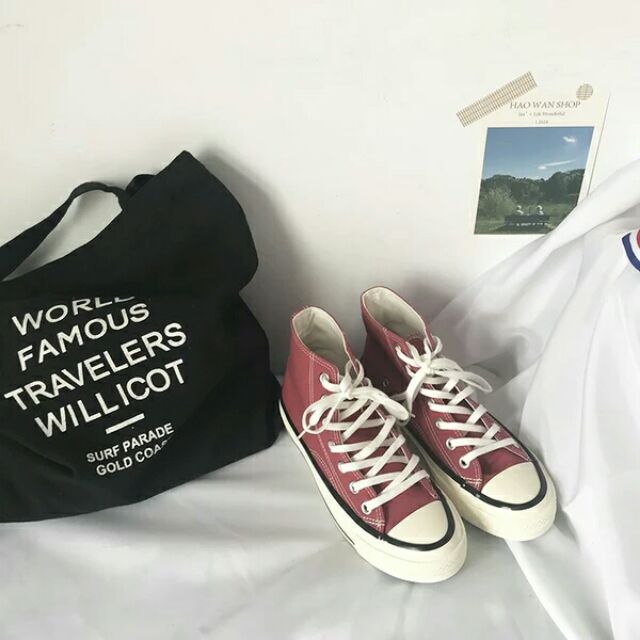 Giày sneaker ulzzang dáng converse