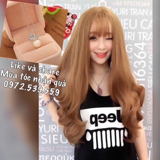 Nguyên đầu xoăn 65cm