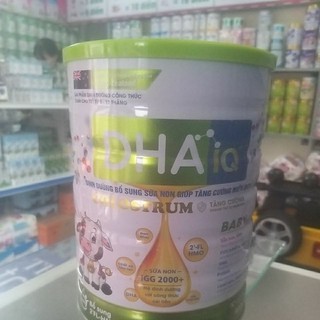 Sữa bột dha iq 0 đến 12tháng 900g