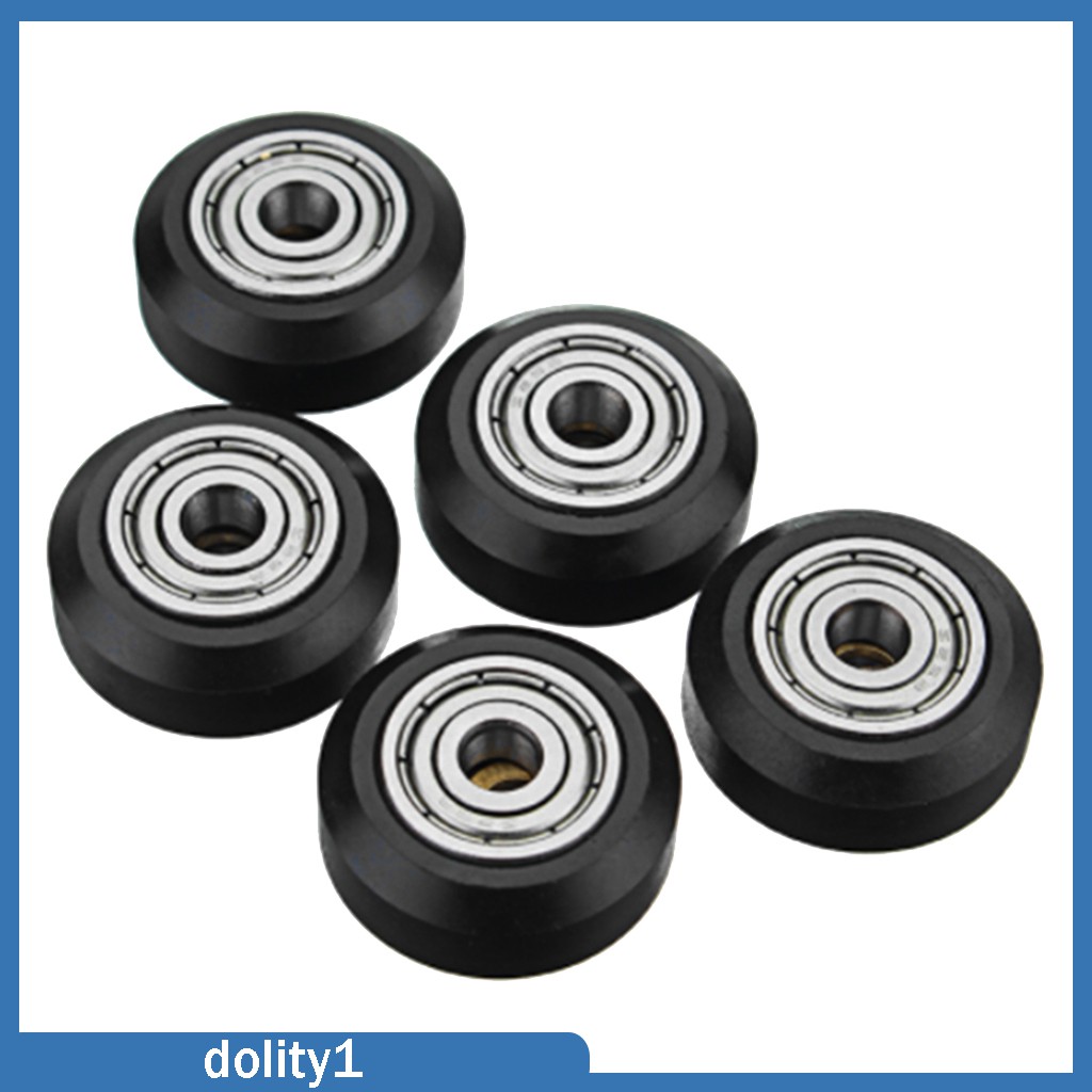 [DOLITY1] 5x POM Material Big Pulley Gear w/ Ball Bearing Fit for V-Slot 3D Printer