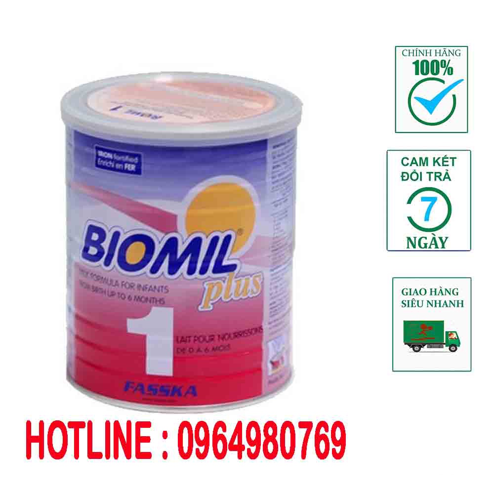 Sữa bột sinh học Biomil Plus 1 Lon 800g
