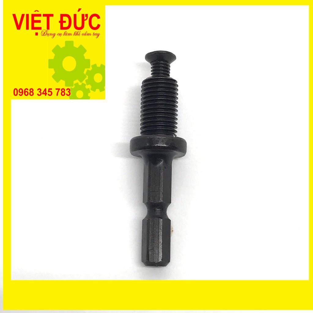 Đầu Chuyển Lục Giác Sang Đầu Kẹp Mũi khoan 10mm ( ren 9.5mm) Và 13mm ( ren 12.7mm) Loại Tốt.