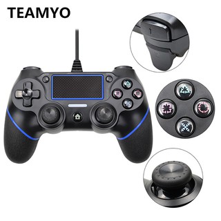 Tay cầm điều khiển chơi game có dây PS4 tiện dụng