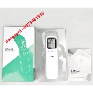 [SẢN PHẨM CHÍNH HÃNG] Máy đo thân nhiệt cầm tay Infrared Thermometer CK-T1803