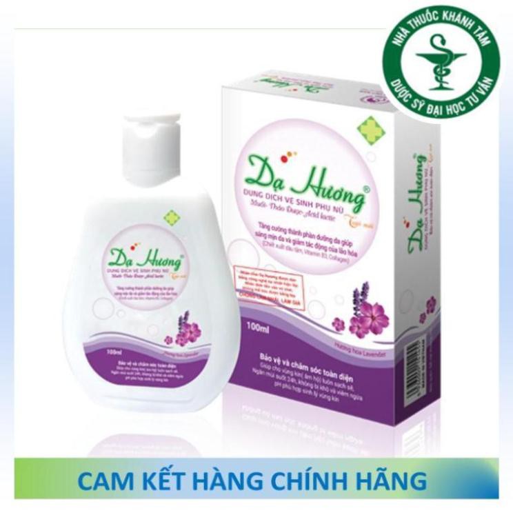 ! ! Dung dịch vệ sinh phụ nữ Dạ Hương Nha đam, Lavender, Trà xanh [DDVS]