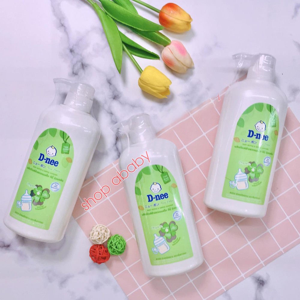 Nước rửa bình sữa Dnee [FREE SHIP] Nước rửa bình sữa và rau củ quả Dnee - Hàng NK Thái Lan