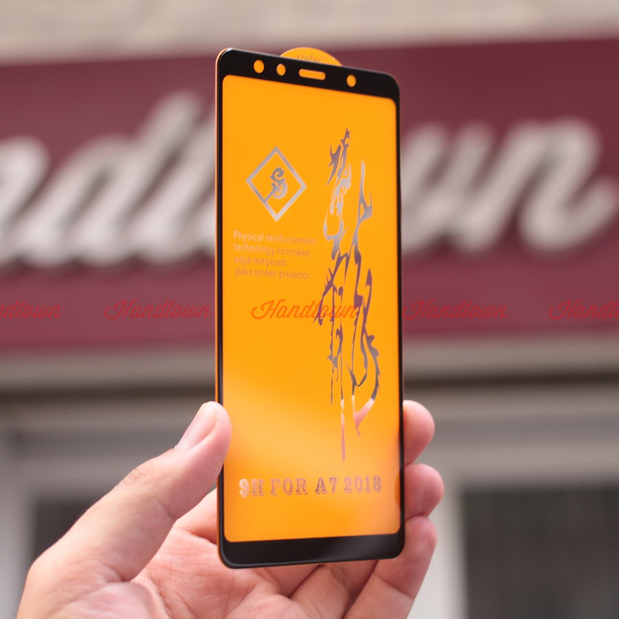 Kính Cường Lực Dragon 9D Samsung A7 2018