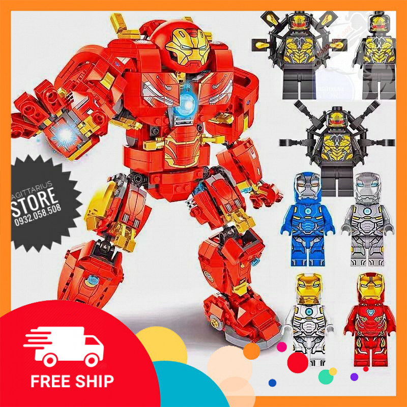 Bộ Lego LQS 7831 Lắp Ráp Robot Hulkbuter Ver2.0 ( 1082 Mảnh – 4 in 1 )[ Có Sẵn ]