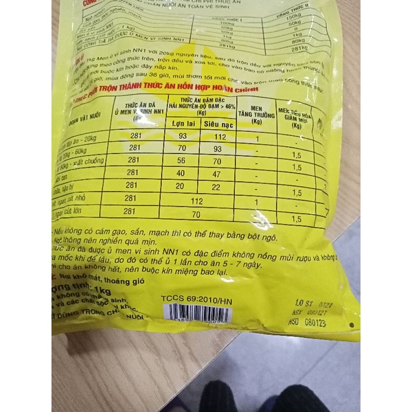 Men ủ vi sinh thảo dược – Ủ chín Thức ăn chăn nuôi