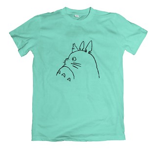Áo thun in hình nhân vật totoro siêu dễ thương