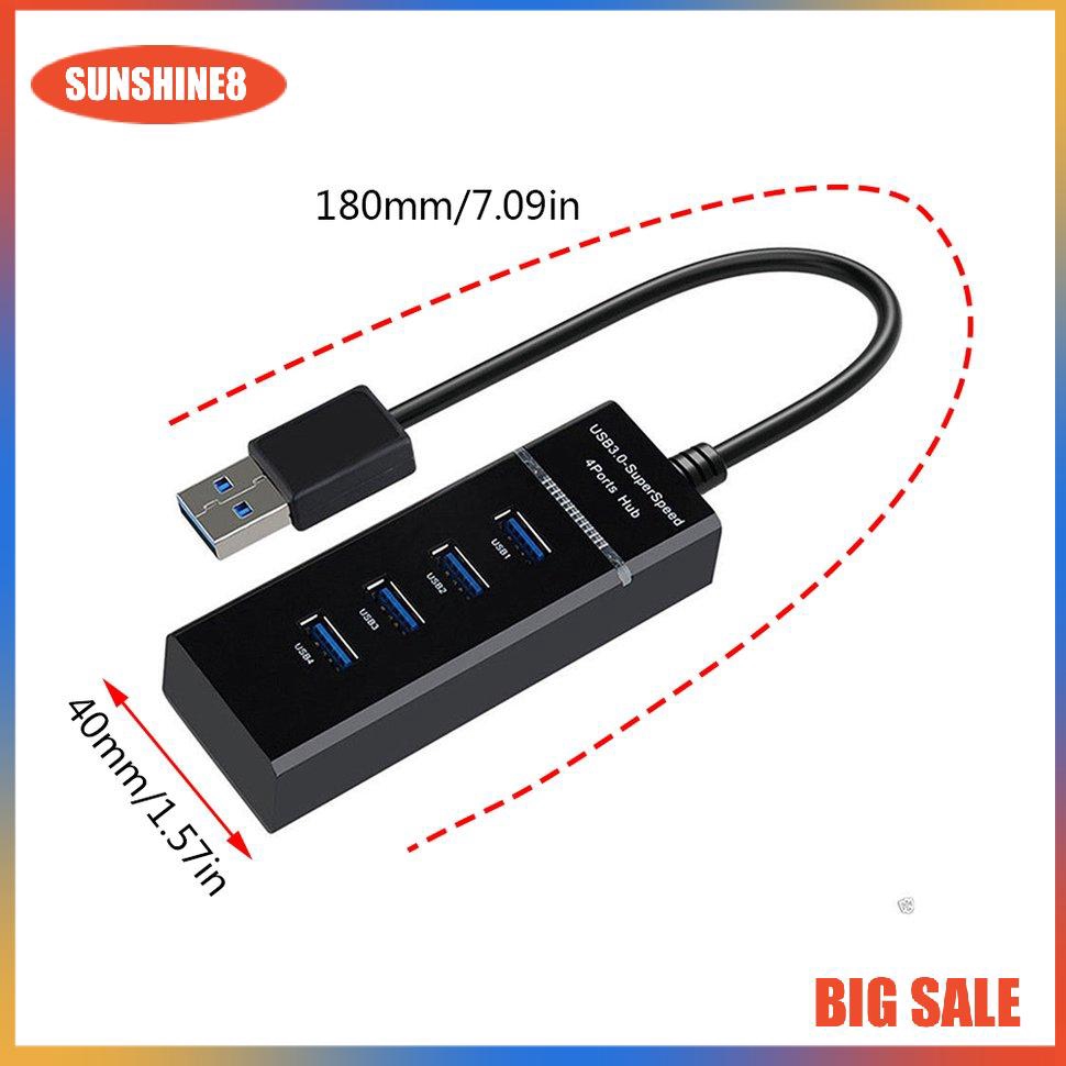 Bộ Chia Cổng Usb 3.0 Hub 5gbps Có Công Tắc