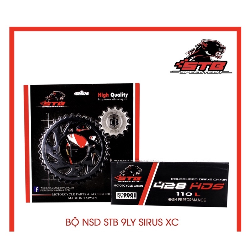 Nhông sên đĩa Sirius XC hàng STB