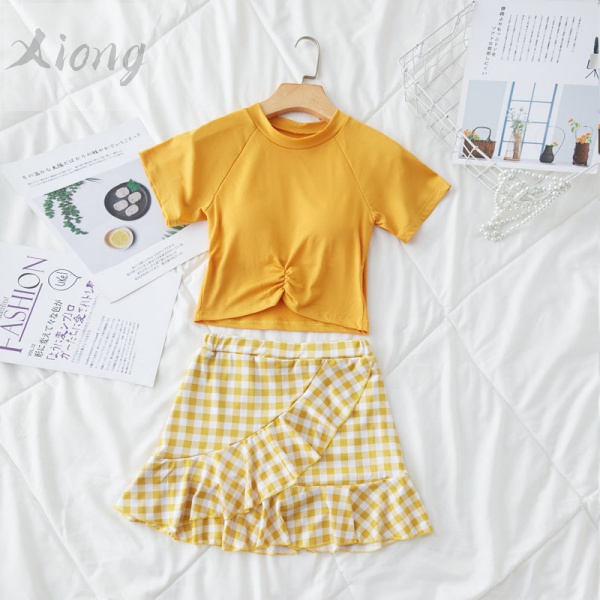 Bộ Đồ Bơi Phong Cách Hàn Quốc 2021 Cho Nữ