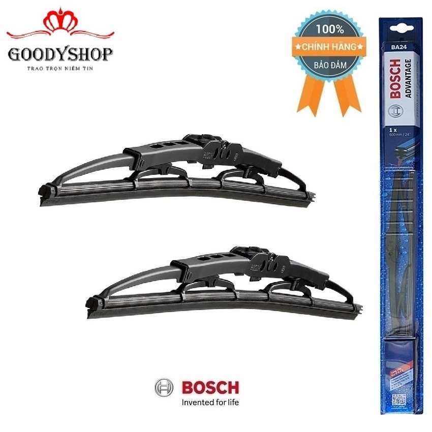 Sét 2Gạt Mưa 18"24"Bosch Advantage cho các đời xe Mazda 3,6(-2018) MazDa CX3(-2017) MazDa CX5(2018-) MazDa CX 9 (2015-)