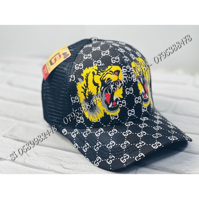 Nón Kết Phối Lưới 2 Con Hổ 🐯 Phong Cách Ulzzang Cá Tính Thoáng Mát Thể Thao