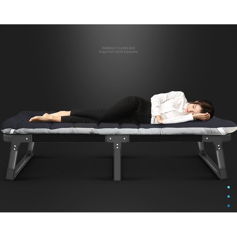 RE0487 GIƯỜNG NGỦ XẾP GỌN KHUNG THÉP 68CM - GIƯỜNG XẾP ĐA NĂNG - GIƯỜNG XẾP GỌN | BigBuy360 - bigbuy360.vn