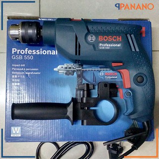 Máy khoan tường Bosch GSB 550 chính hãng, khoan tường 13mm tặng 3 mũi khoan tường