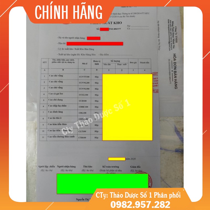 Cao Hà thủ ô của Công ty Thảo dược Minh Nhi (lọ 100g)