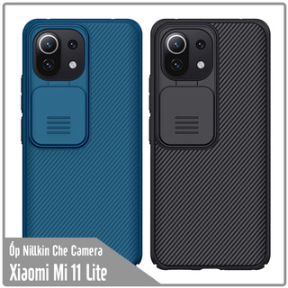 Ốp lưng cho Xiaomi Mi 11 Lite 4G - 5G - NE Nillkin CamShield che camera - Hàng nhập khẩu