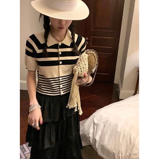 Áo len kẻ cổ đức style hàn quốc cực cool